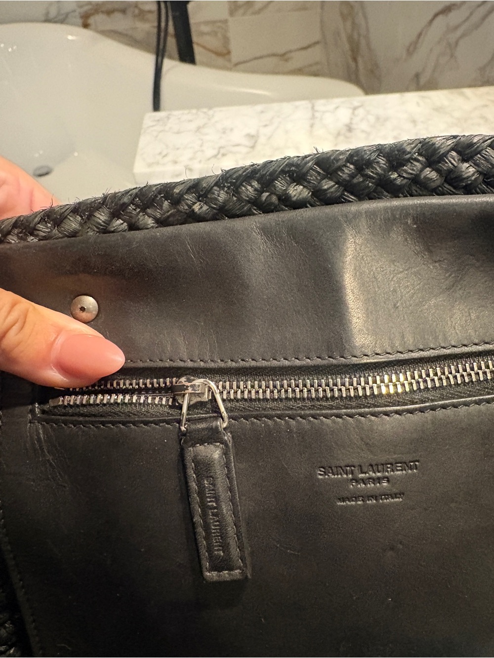 🖤 YSL raffia bag - Picture 6 of 16